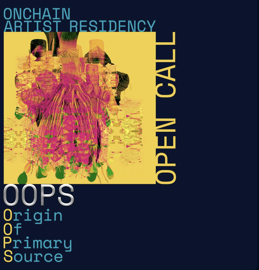 Origin Of Primary Source open call artwork